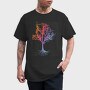 Enchanted Tree Rainbow, Tricou Barbati (Unisex)