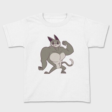 Muscle Cat, Tricou Copii