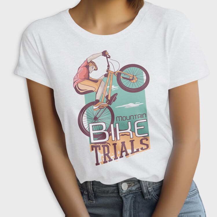 Mountain Biker Bike, Tricou Femei