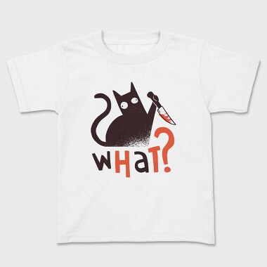 Tricou Copii, Knife Cat