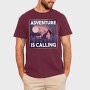 Adventure Is Calling, Tricou Barbati (Unisex)