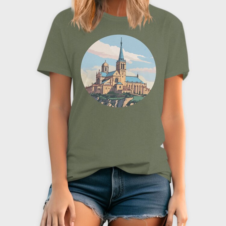 Notre Dame De La Garde, Tricou Barbati (Unisex)