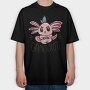Gamer Axolotl Gamesolotl, Tricou Oversize Barbati (Unisex)