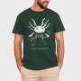 Realistic Hand Drawn Axolotl Change, Tricou Barbati (Unisex)