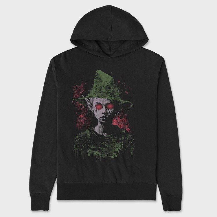 Horror Elf, Hanorac Oversize Barbati (Unisex)