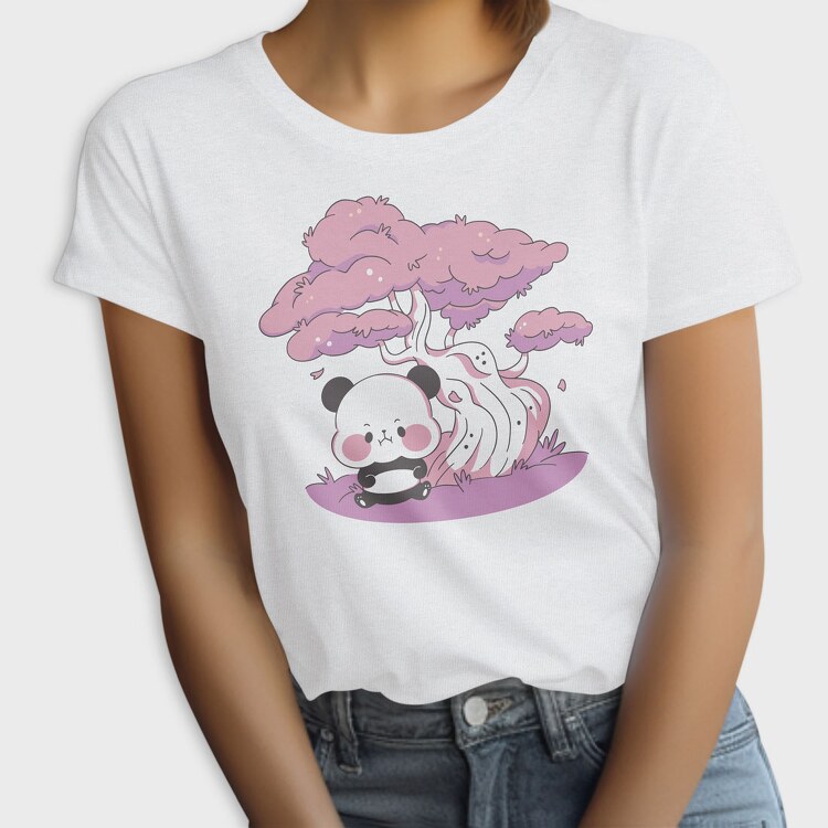 Panda Sakura Kawaii, Tricou Femei