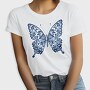 blue butterfly, Tricou Femei