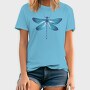 Blue Dragonfly Realistic, Tricou Barbati (Unisex)
