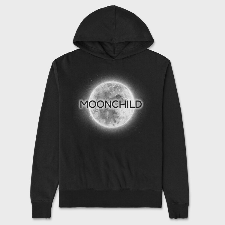 Hanorac Barbati (Unisex), Moonchild Monochrme