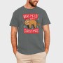 Christmas Sloth (2), Tricou Barbati (Unisex)