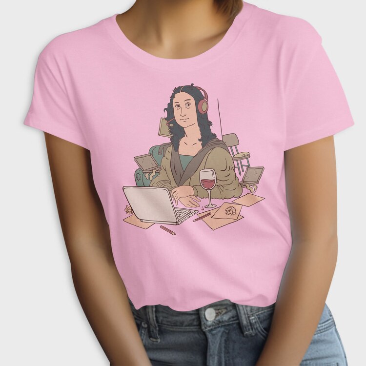 Home Office Mona Lisa, Tricou Femei