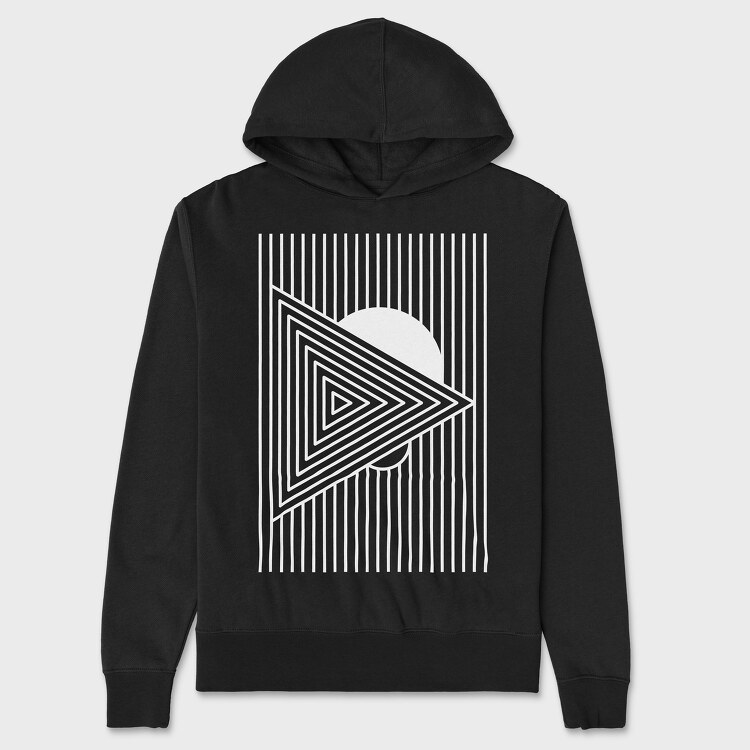 Minimal Geometric 3, Hanorac Oversize Barbati (Unisex)