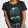 Book And Haunted House, Tricou Femei
