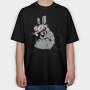 Mousey Mouse, Tricou Oversize Barbati (Unisex)