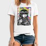 Japanese Girl Psychedelic Comic, Tricou Barbati (Unisex)