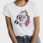 Muscular Unicorn Fit, Tricou Femei