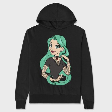 Princess Rockstar 4, Hanorac Oversize Barbati (Unisex)