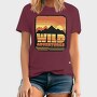 Retro Sunset Wild Adventures, Tricou Barbati (Unisex)
