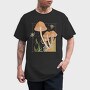 Mushroom Garden Fungi Cottage Core, Tricou Barbati (Unisex)