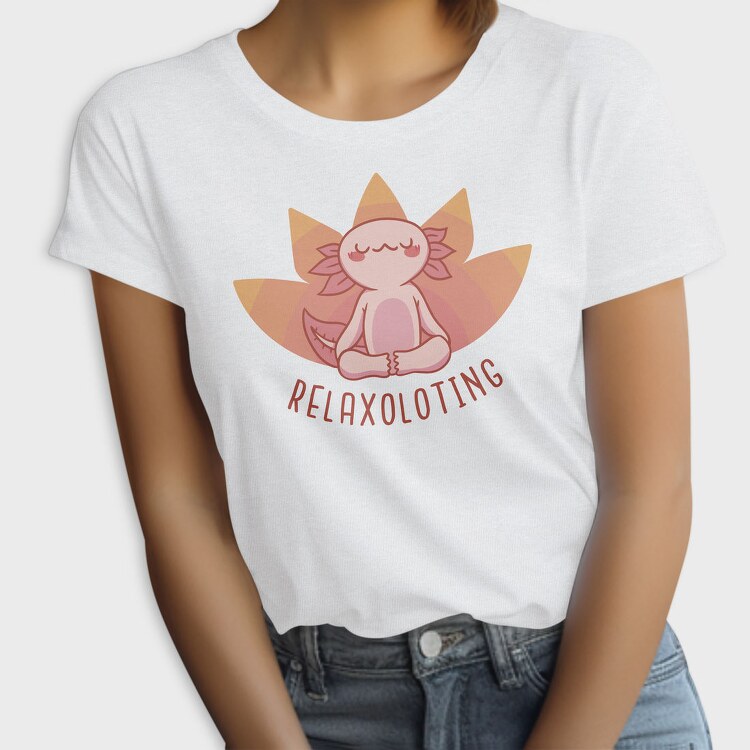 Relax Axolotl Yoga, Tricou Femei