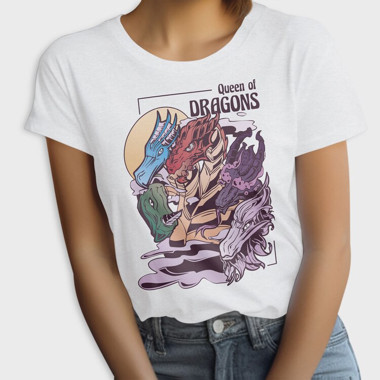 Queen of Dragons, Tricou Femei