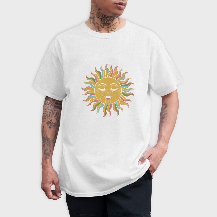 Resting Witchy Face Sun, Tricou Barbati (Unisex)