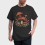 Moshrooms Dog, Tricou Barbati (Unisex)