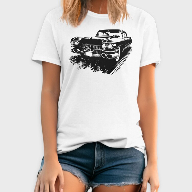 Classic Cadillac Sketch I M Classic, Tricou Barbati (Unisex)