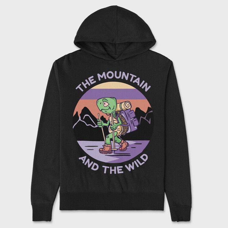 The Mountain and the Wild Turtle, Hanorac Oversize Barbati (Unisex)