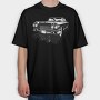 Classic Cadillac Sketch I M Classic, Tricou Oversize Barbati (Unisex)