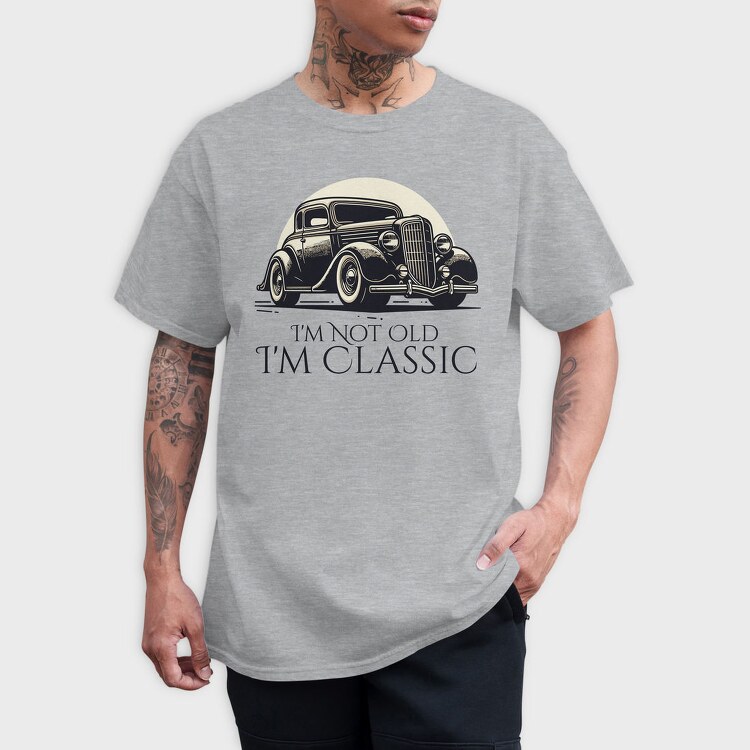 Classic Car Vintage I M Classic, Tricou Barbati (Unisex)