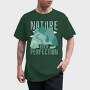 Nature Over Perfection, Tricou Barbati (Unisex)