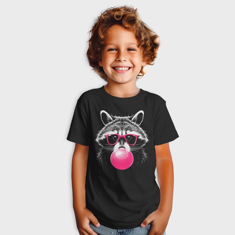 Raccoon Bubblegum, Tricou Copii