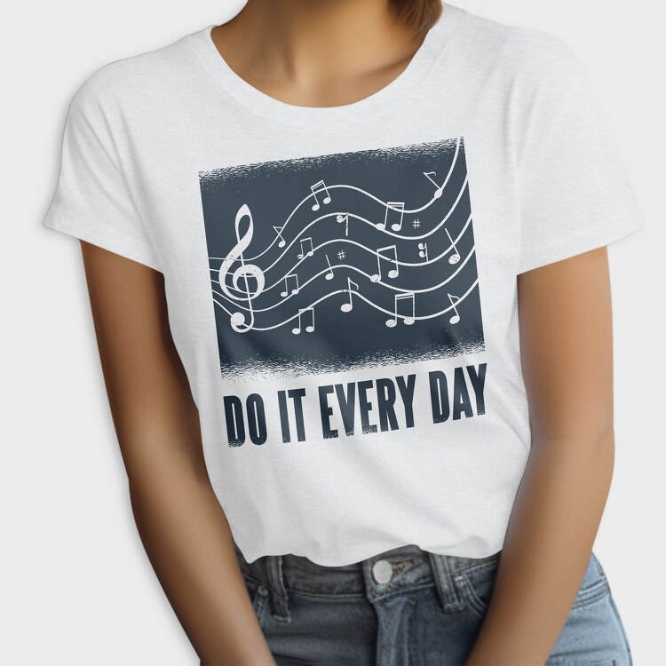 Music Text, Tricou Femei