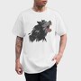 Howling Werewolf Cartoon, Tricou Barbati (Unisex)