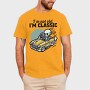 Classic Skeleton Car, Tricou Barbati (Unisex)