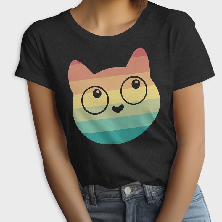 Retrocat, Tricou Femei