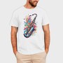 Jazz Saxophone Melody, Tricou Barbati (Unisex)