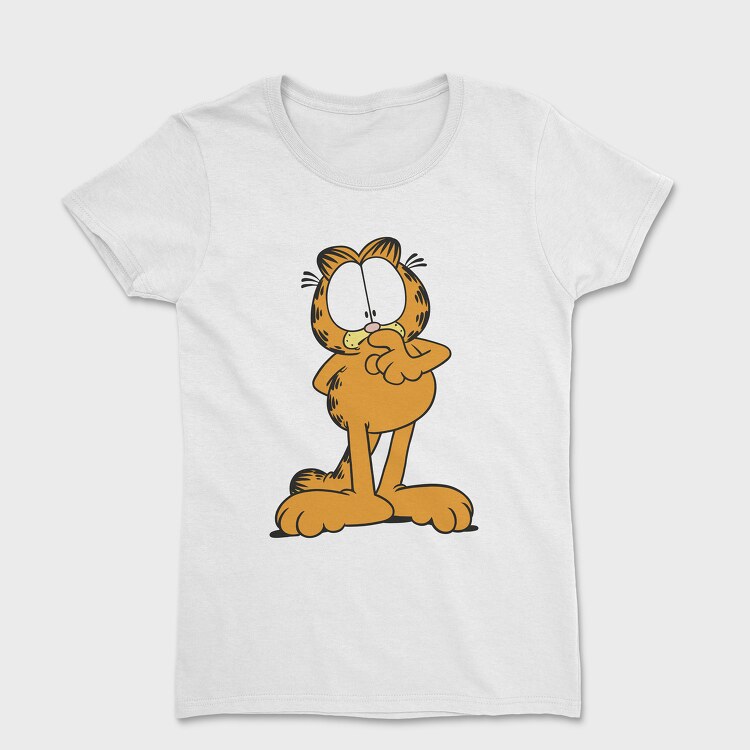 Cartoon Retro Garfield 5, Tricou Femei