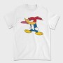 Cartoon Retro Woody Woodpecker 1, Tricou Barbati (Unisex)
