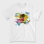 Crazy Sponge Bob, Tricou Barbati (Unisex)