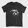 Dogs Unglasses Monochrome, Tricou Barbati (Unisex)