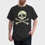 Jolly Roger Pirate Flag, Tricou Barbati (Unisex)
