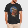 Sloth Santa Claus In Christmas, Tricou Barbati (Unisex)