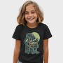 Werewolf Cartoon Halloween Wolf Moon, Tricou Copii
