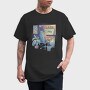 Anime Gamer Girl Vaporwave, Tricou Barbati (Unisex)