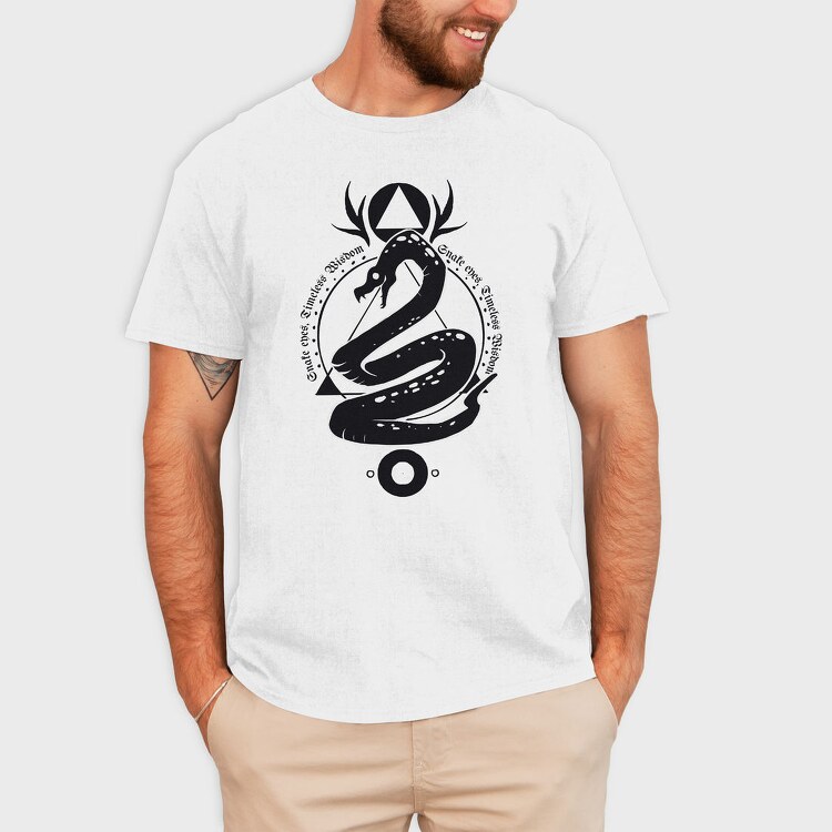 Dark Snake Dark Animals, Tricou Barbati (Unisex)