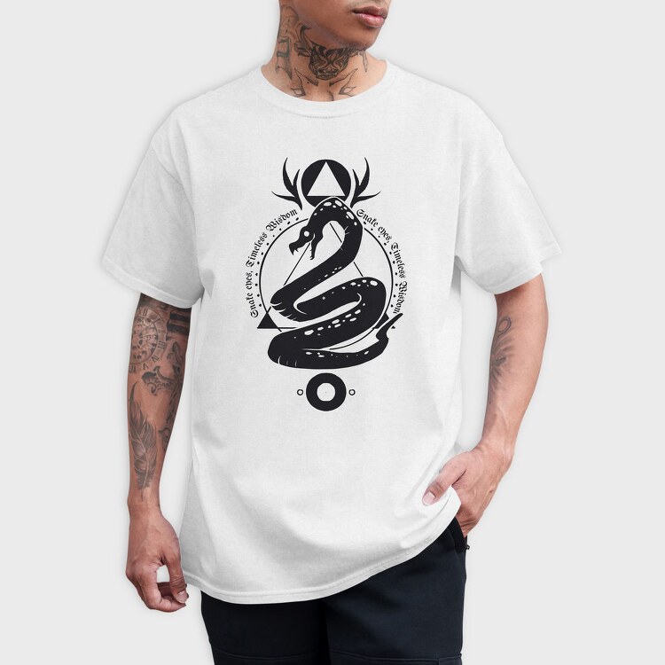 Dark Snake Dark Animals, Tricou Barbati (Unisex)