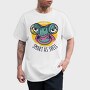 Turtle Animal With Glasses Smart Ass Hell, Tricou Barbati (Unisex)