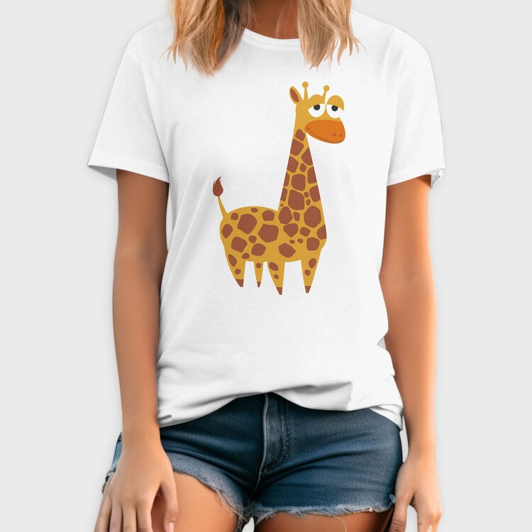 Giraffe Grin, Tricou Barbati (Unisex)